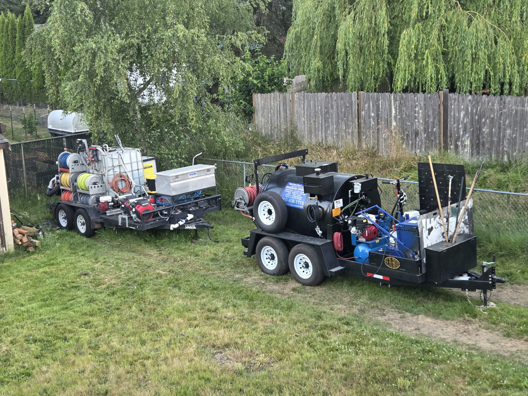 asphalt sealcoating project in Port Angeles WA
